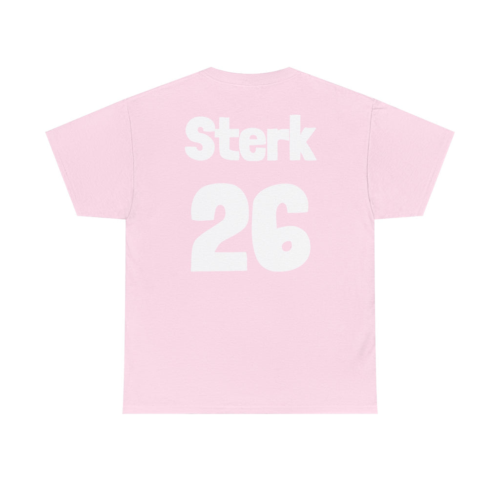 Sterk 26 Back-Print T-Shirt — Minimal Logo Chest, Bold Number Design