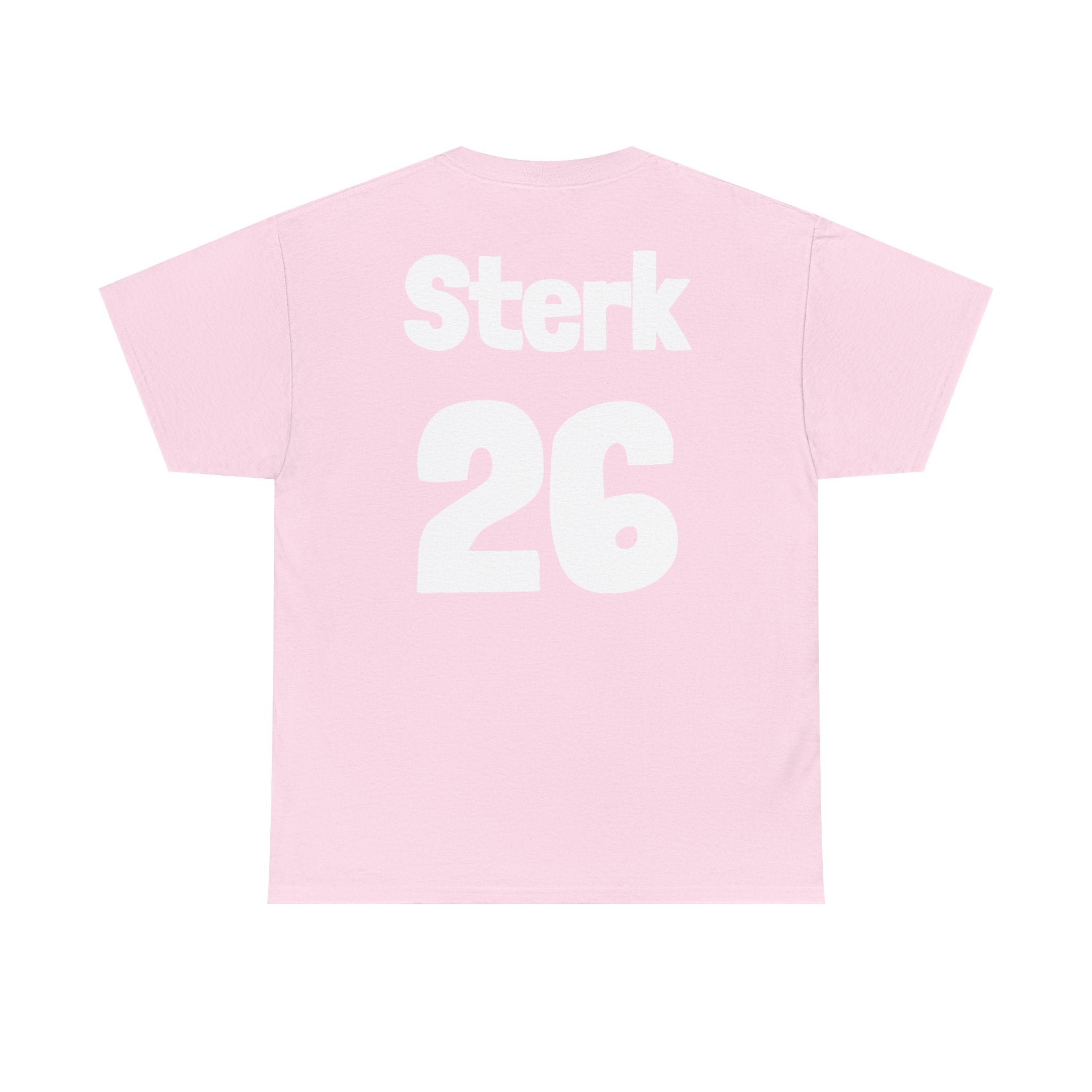 Sterk 26 Back-Print T-Shirt — Minimal Logo Chest, Bold Number Design