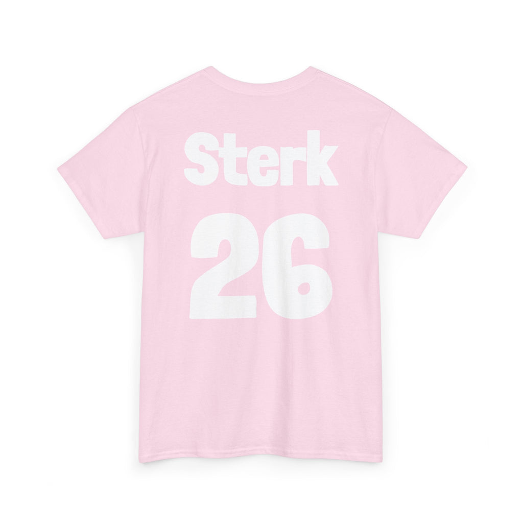 Sterk 26 Back-Print T-Shirt — Minimal Logo Chest, Bold Number Design